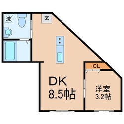 星川駅 徒歩10分 2階の物件間取画像